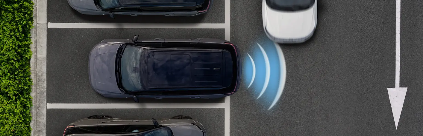 DETECTOR DE TRÁFEGO CRUZADO TRASEIRO