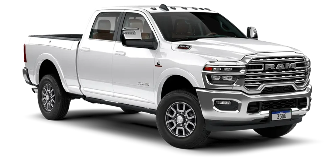 3500 Laramie Night Edition 2025 Branco Bright