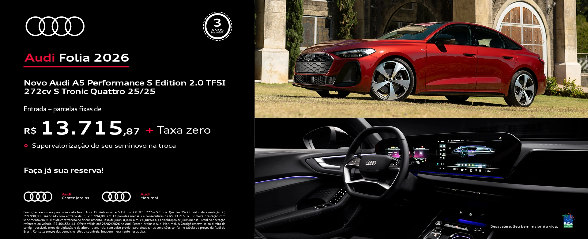 A5 Sedan Performance S Edition quattro