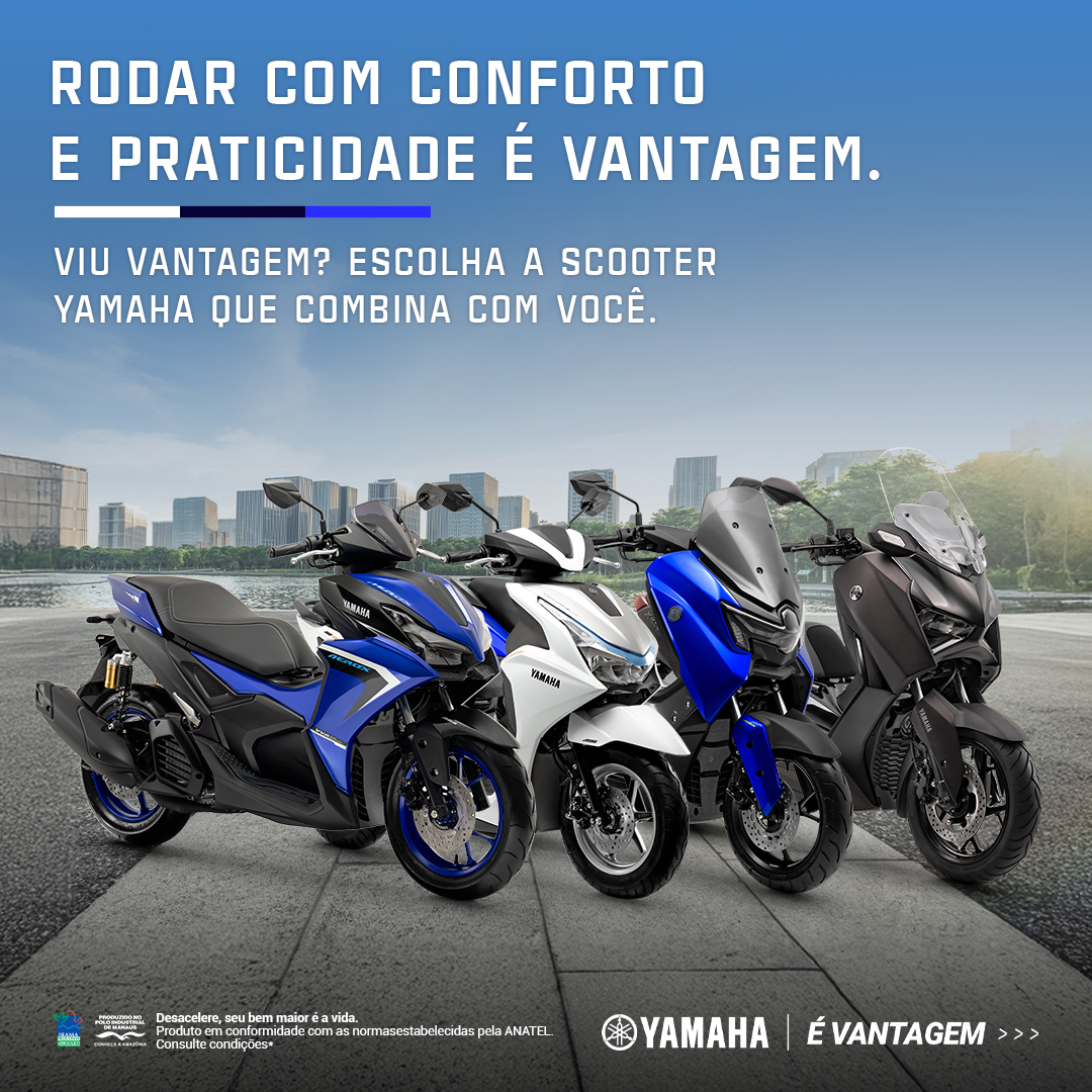 ESCOLHA A SCOOTER YAMAHA QUE COMBINA COM VOCÊ!