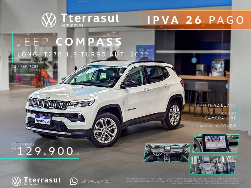 1.3 T270 TURBO FLEX LONGITUDE AT6