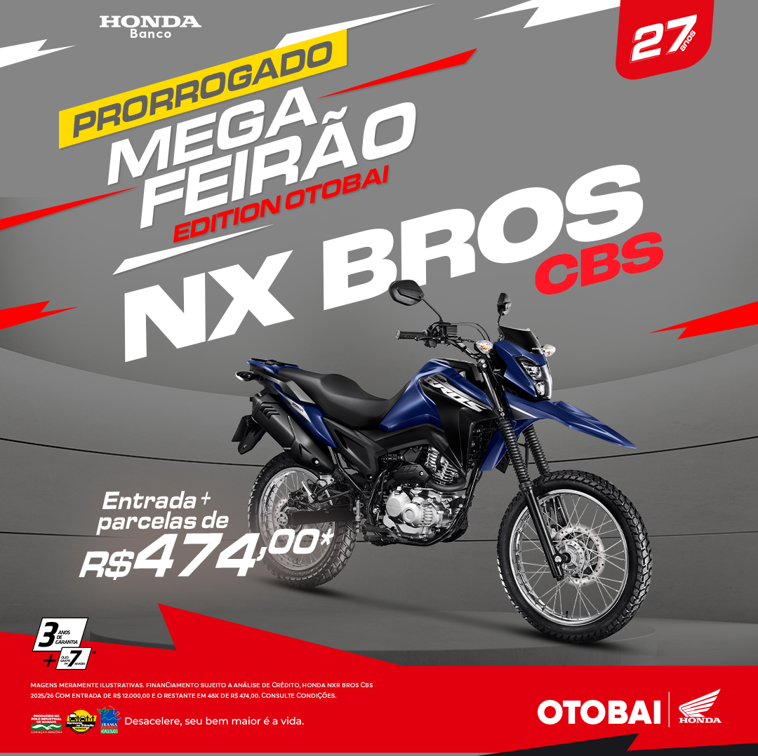 banner Mega - NXR 160 Bros