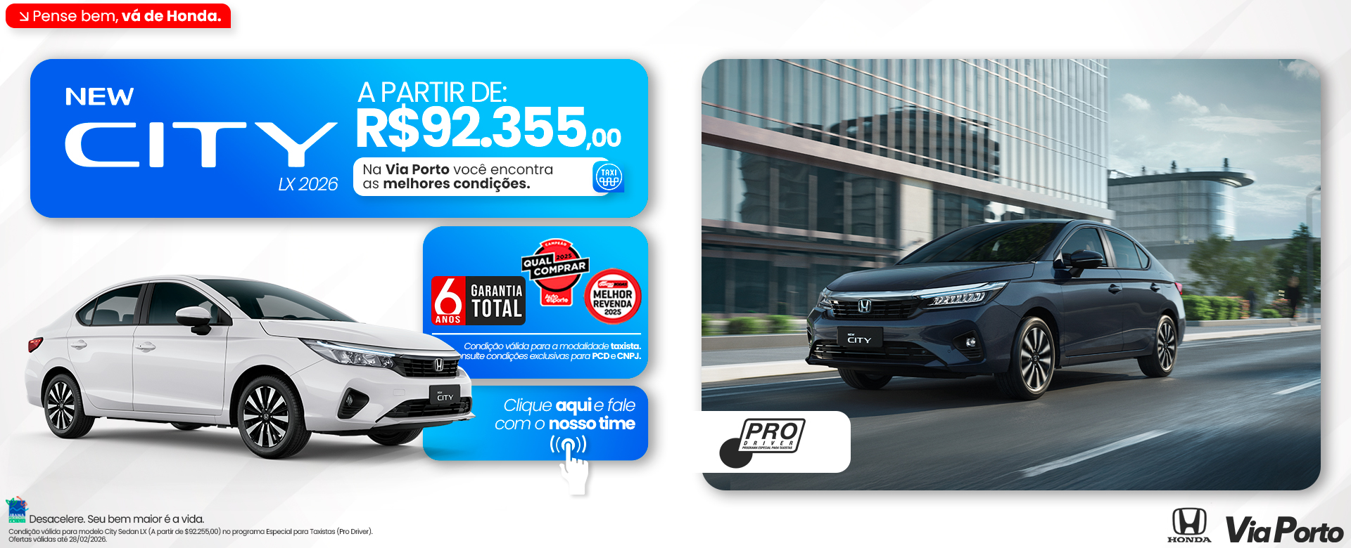 banner new city taxista - fev/26