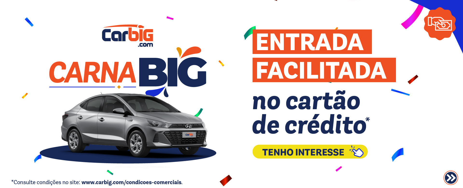 Seminovos Carbig.com | Campanha Fevereiro - Entrada Facilitada (VA)