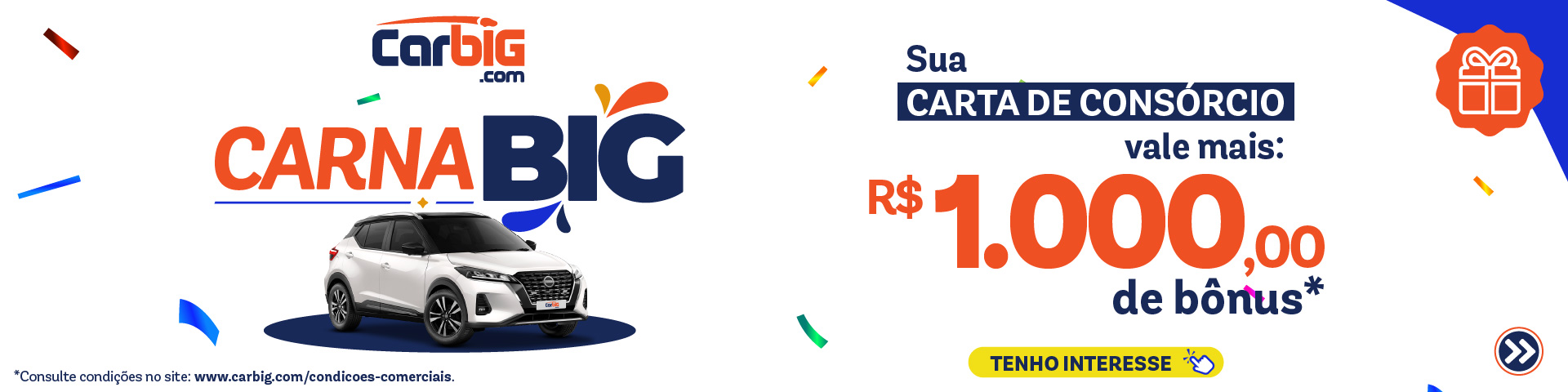 Seminovos Carbig.com | Campanha Fevereiro - Carta de Consórcio (VB)