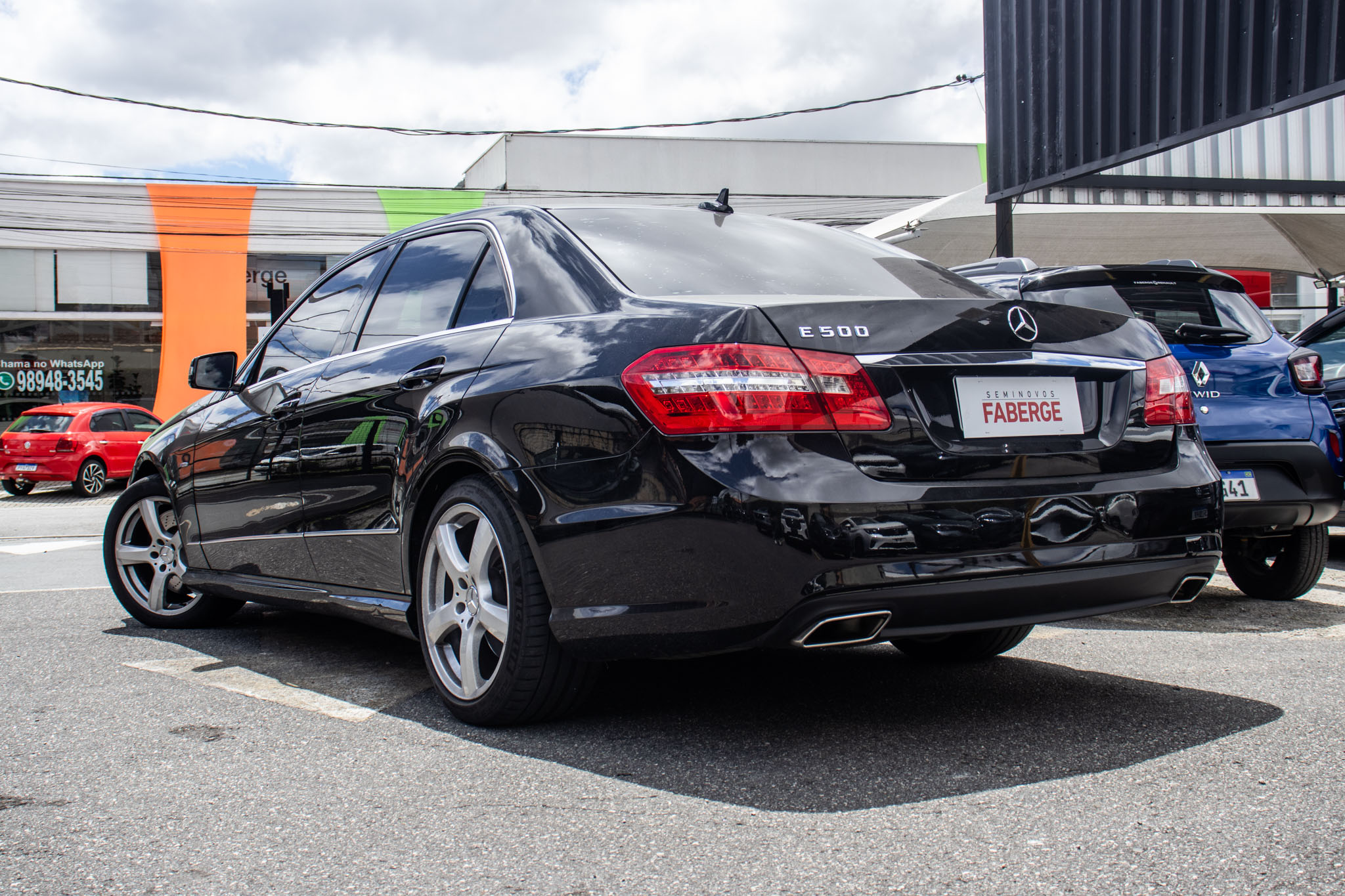 Mercedes-Benz-500-E-500 CGI Guard VR4 4.7 V8 408cv 4p