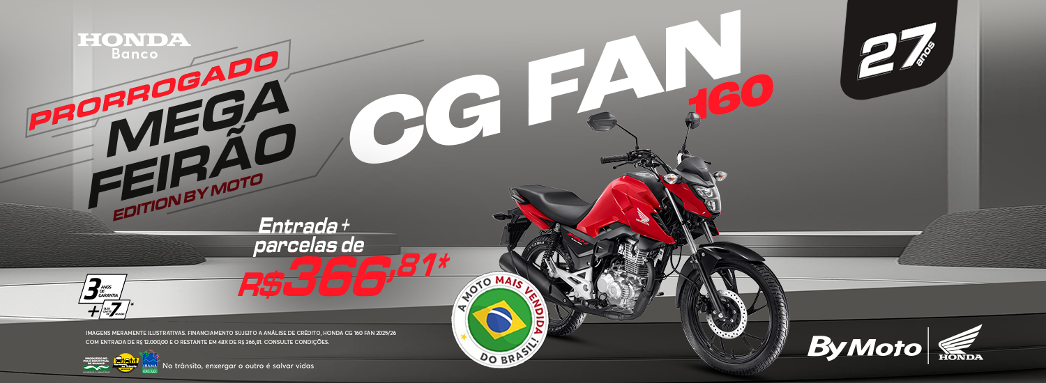 banner Mega - CG 160 FAN