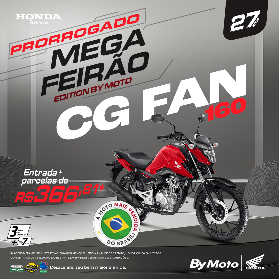banner Mega - CG 160 FAN