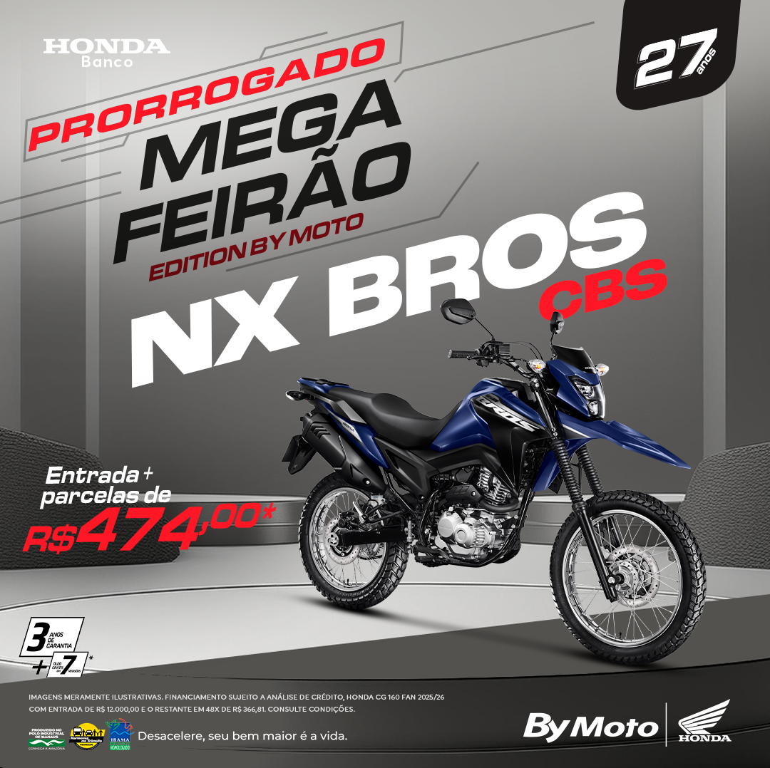 banner Mega - NXR 160 Bros