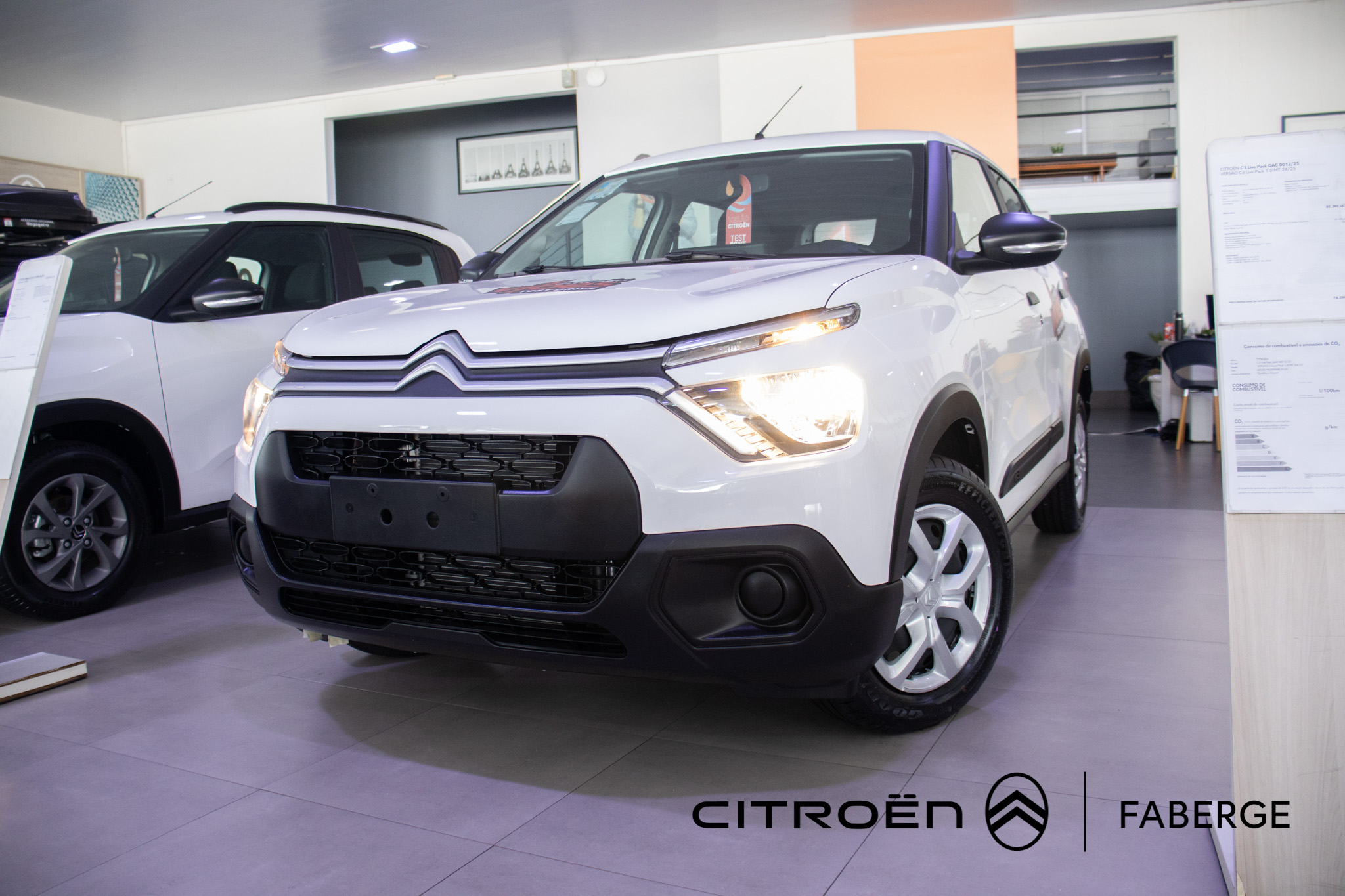 Citroën-C3-C3 Live Pack 1.0 Flex 6V 5p Mec.