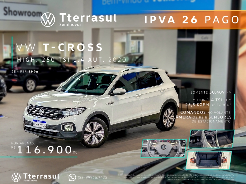 1.4 250 TSI TOTAL FLEX HIGHLINE AUTOMÁTICO