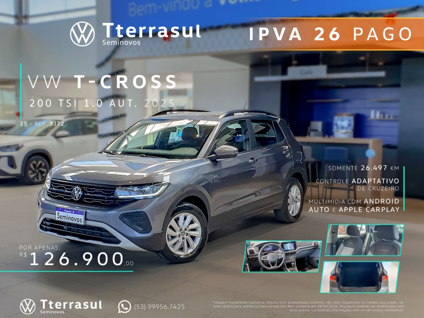 1.0 200 TSI TOTAL FLEX AUTOMÁTICO