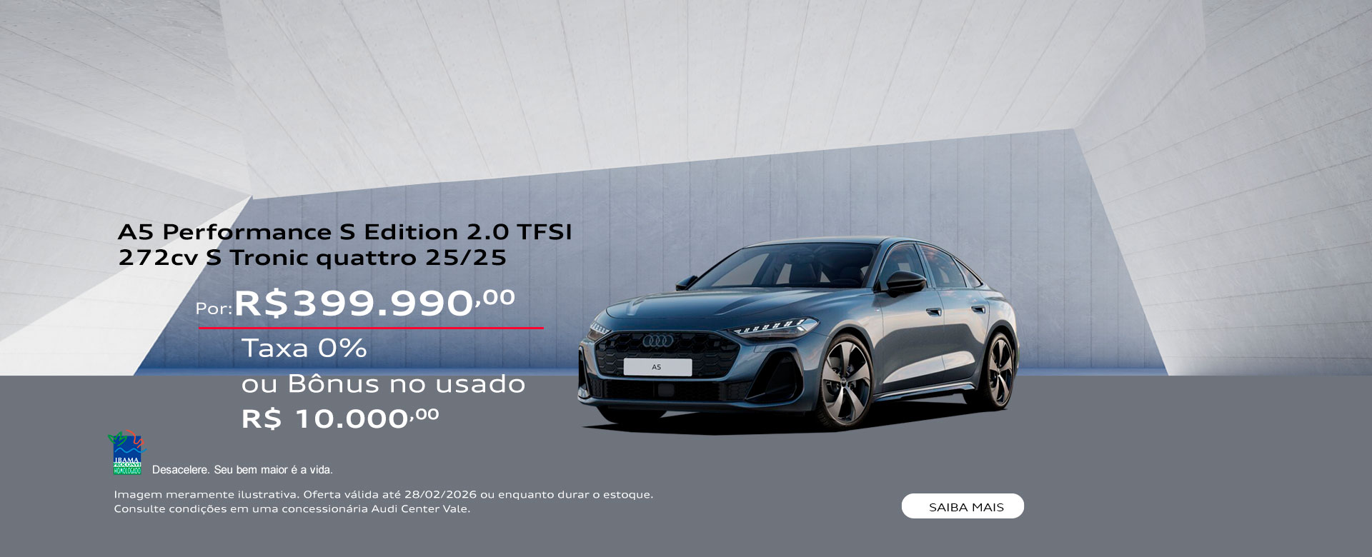 banner a5 sedan - fevereiro