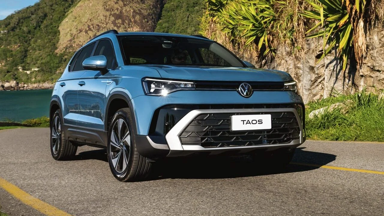 Volkswagen Taos 2026 chega ao Brasil com novo design e mais tecnologia