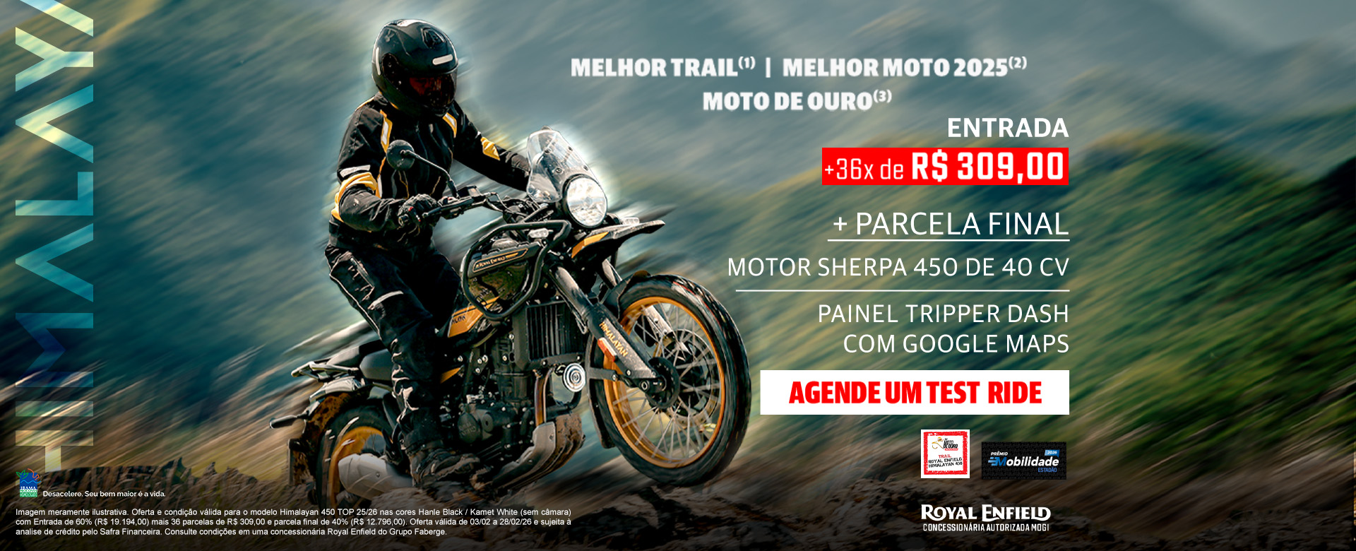 HIMALAYAN 450 - OFERTAS FEVEREIRO