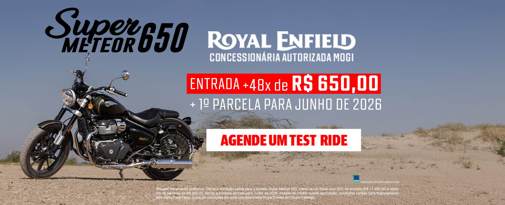 SUPER METEOR 650 - OFERTAS FEVEREIRO