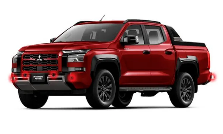 Sensores de estacionamento dianteiro e traseiro