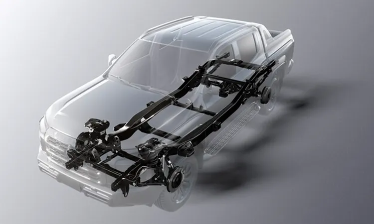 Novo chassi mega frame