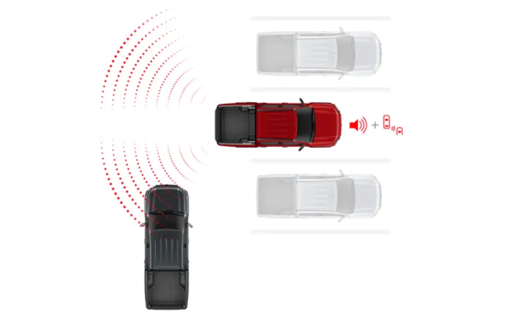 RCTA - sistema de aviso de tráfego traseiro