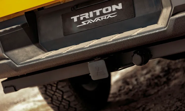 Capacidade de reboque de até 3.500 kg