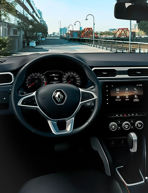 sinta o carro nas suas mãos