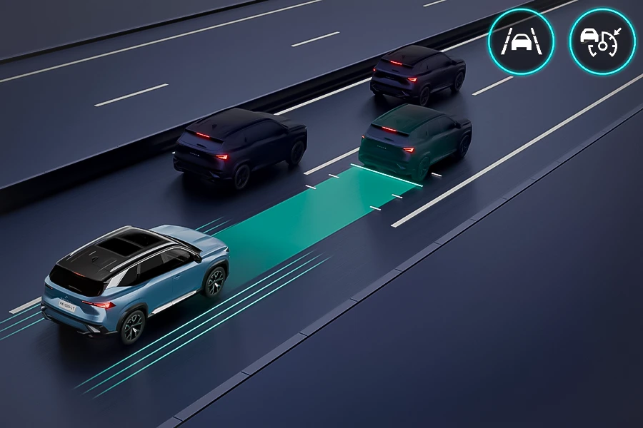 assistente de condução ativa