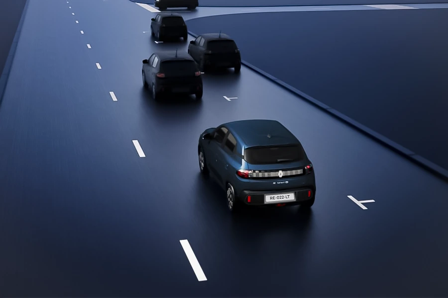 assistente de permanência em faixa