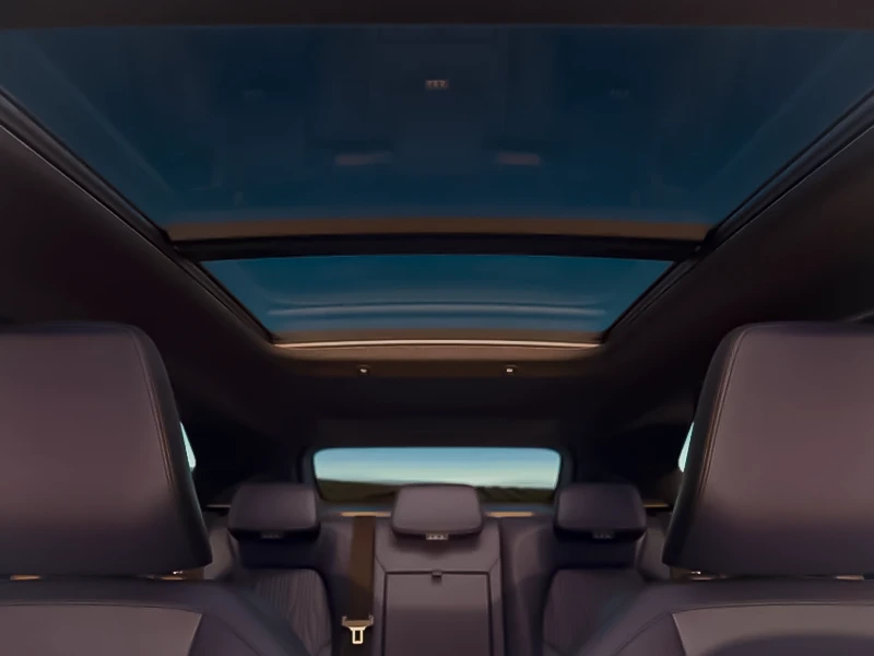 teto solar panorâmico elétrico