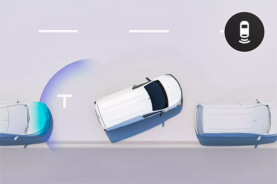 sensor de estacionamento traseiro