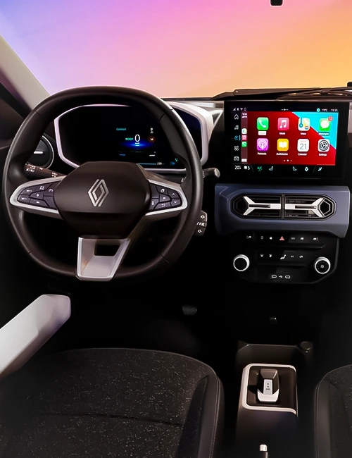 tela multimídia touchscreen de 10''