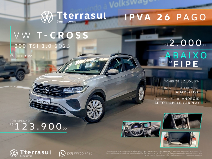 1.0 200 TSI TOTAL FLEX AUTOMÁTICO