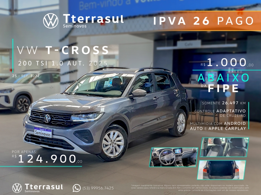 1.0 200 TSI TOTAL FLEX AUTOMÁTICO