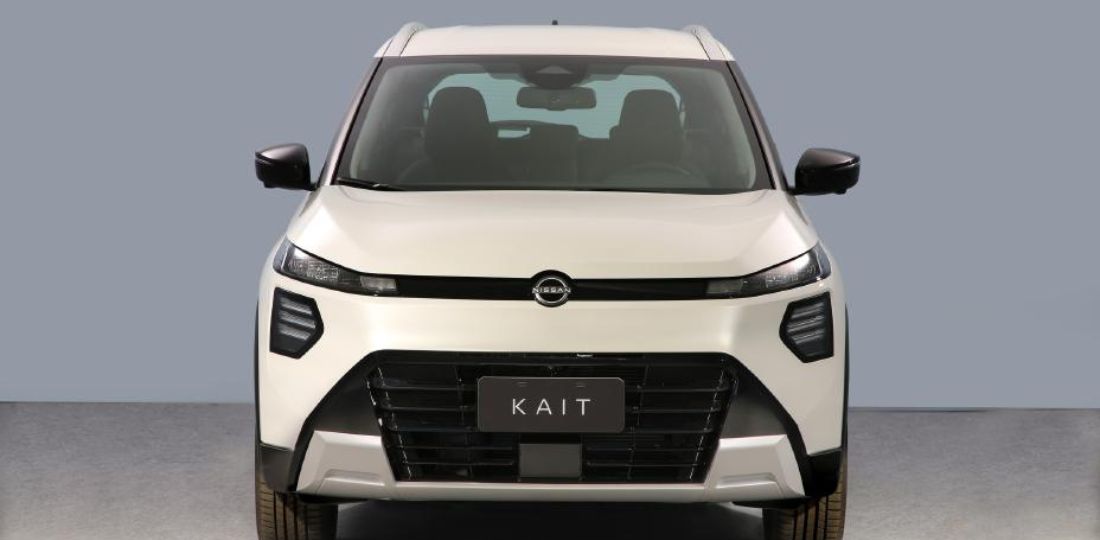Estilo ousado e linhas robustas definem o design do Nissan Kait