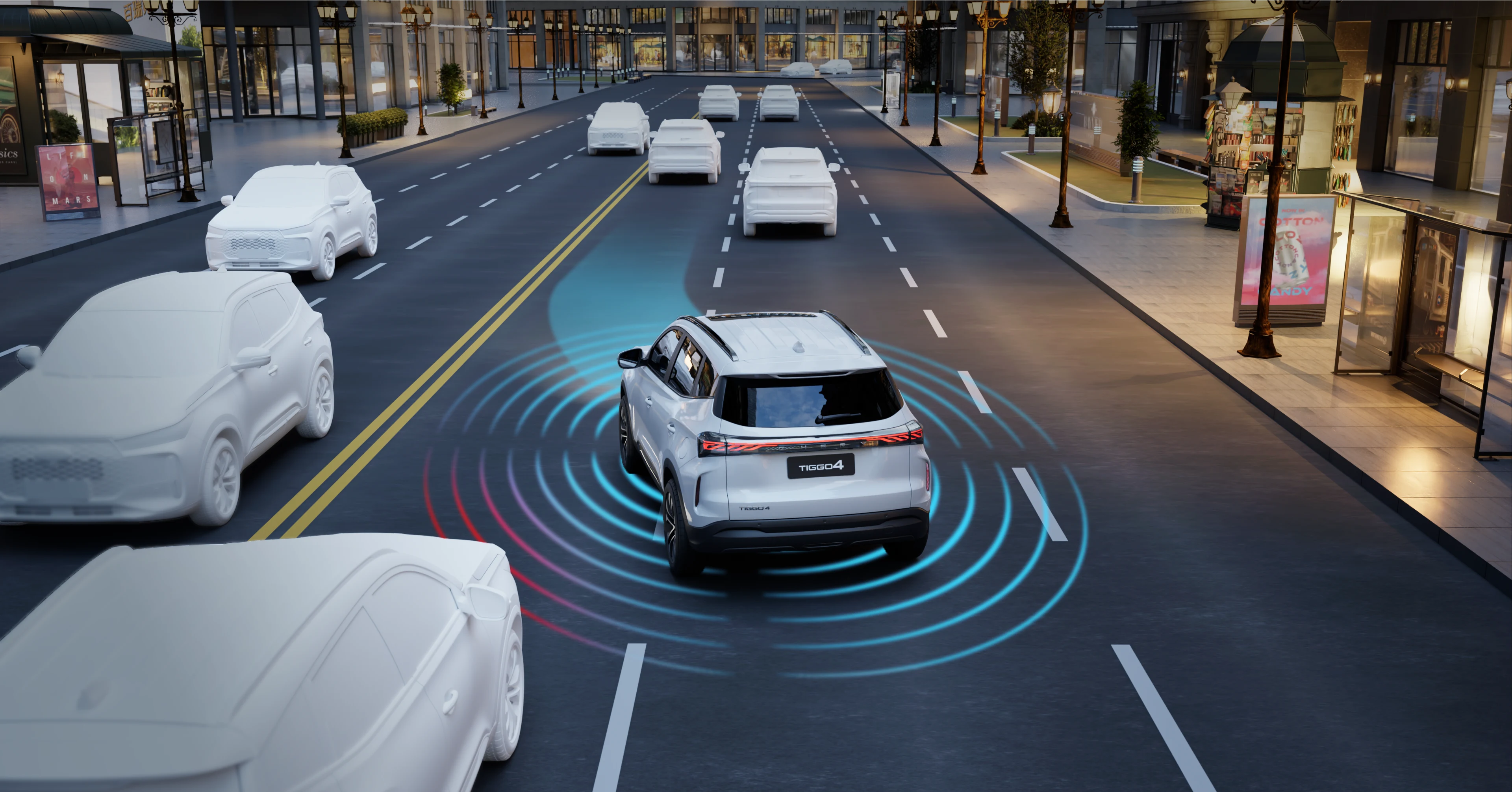 O mais completo sistema de assistência à direção