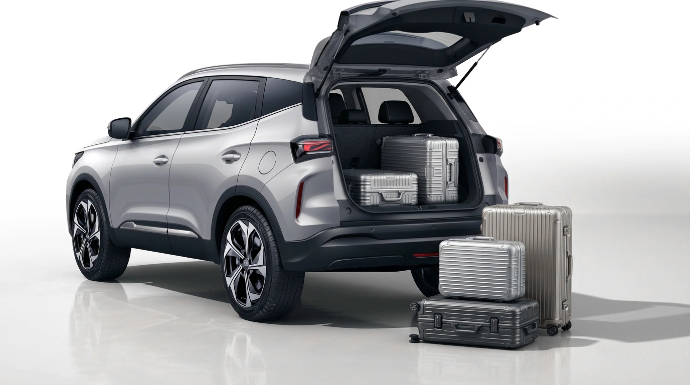 Porta-malas de até 1220 litros (até o teto)