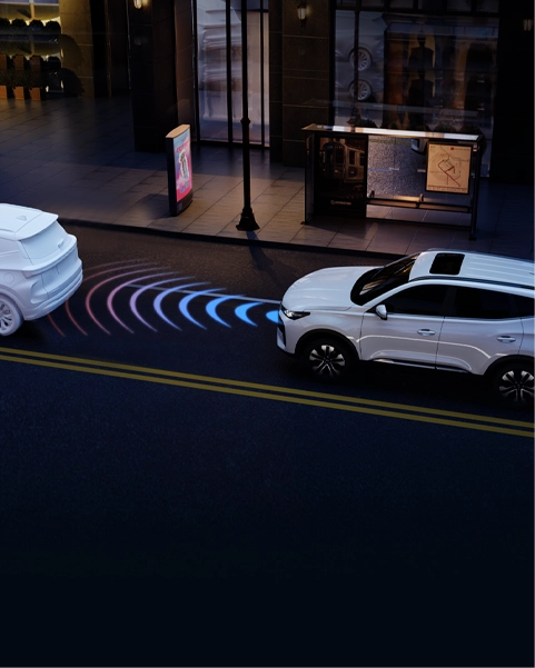 Sensor de estacionamento dianteiro