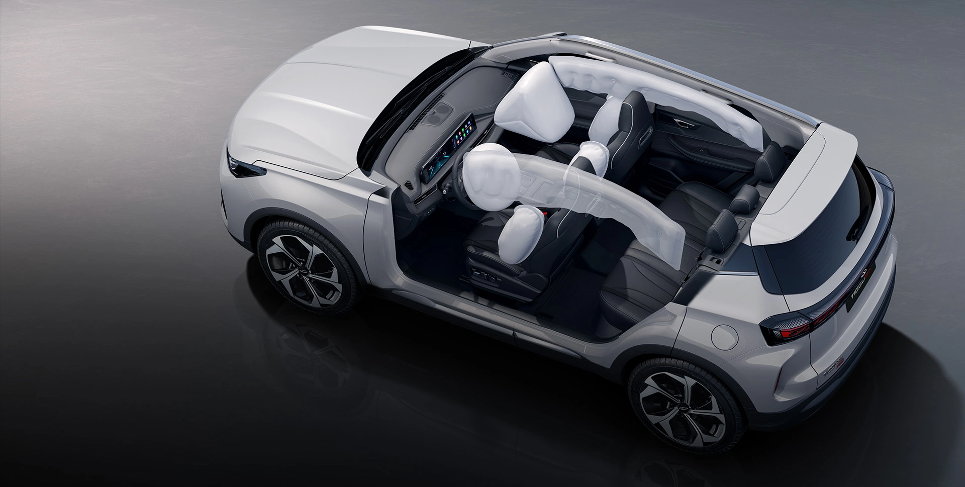 Único da categoria com 7 airbags, agora com frontal central