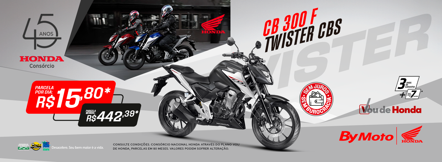 banner CB 300F TWISTER