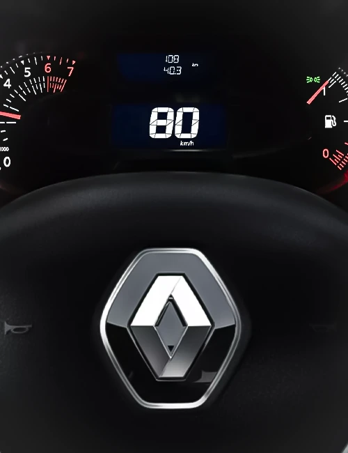 cluster com velocímetro digital