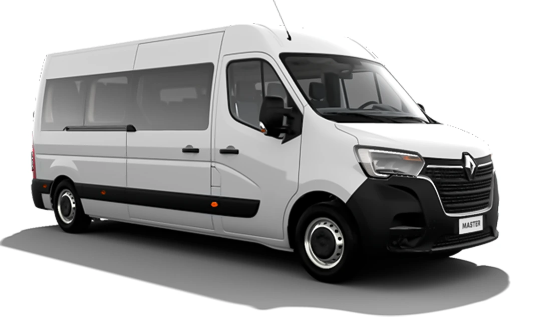 minibus branco glacier