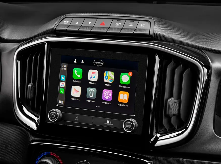 Central multimídia uconnect