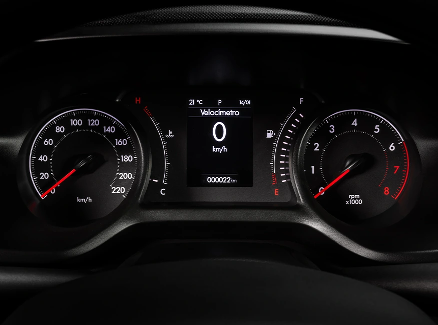 Cluster de 3,5” personalizável