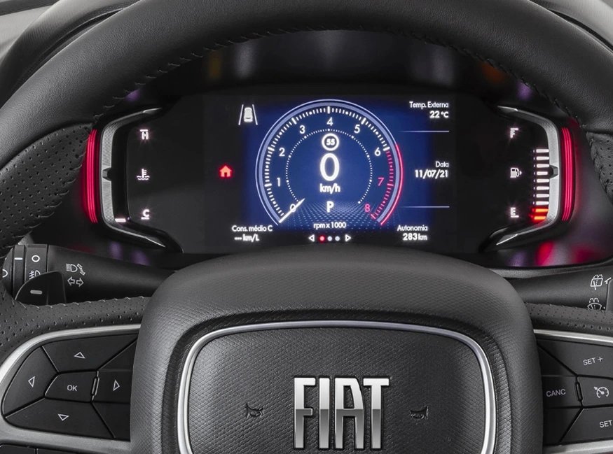 Cluster Full Digital de 7''