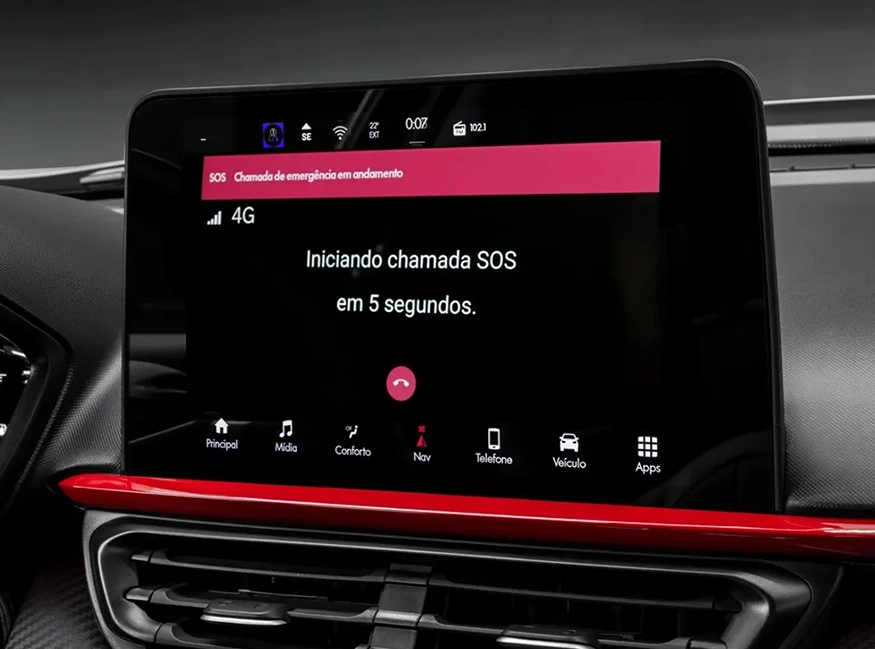 Chamada automática de emergência