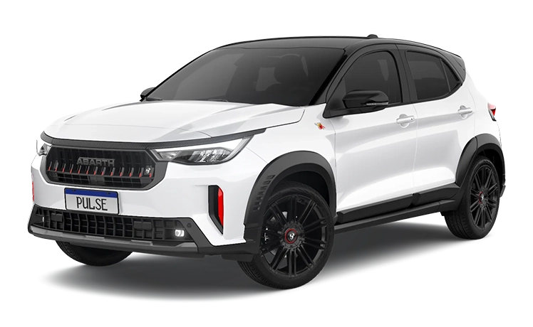 PULSE ABARTH TURBO 270 FLEX AT 4P 2026 BRANCO BANCHISA COM TETO PRETO VULCANO