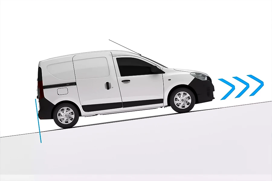 assistente de partida em rampa (HSA)