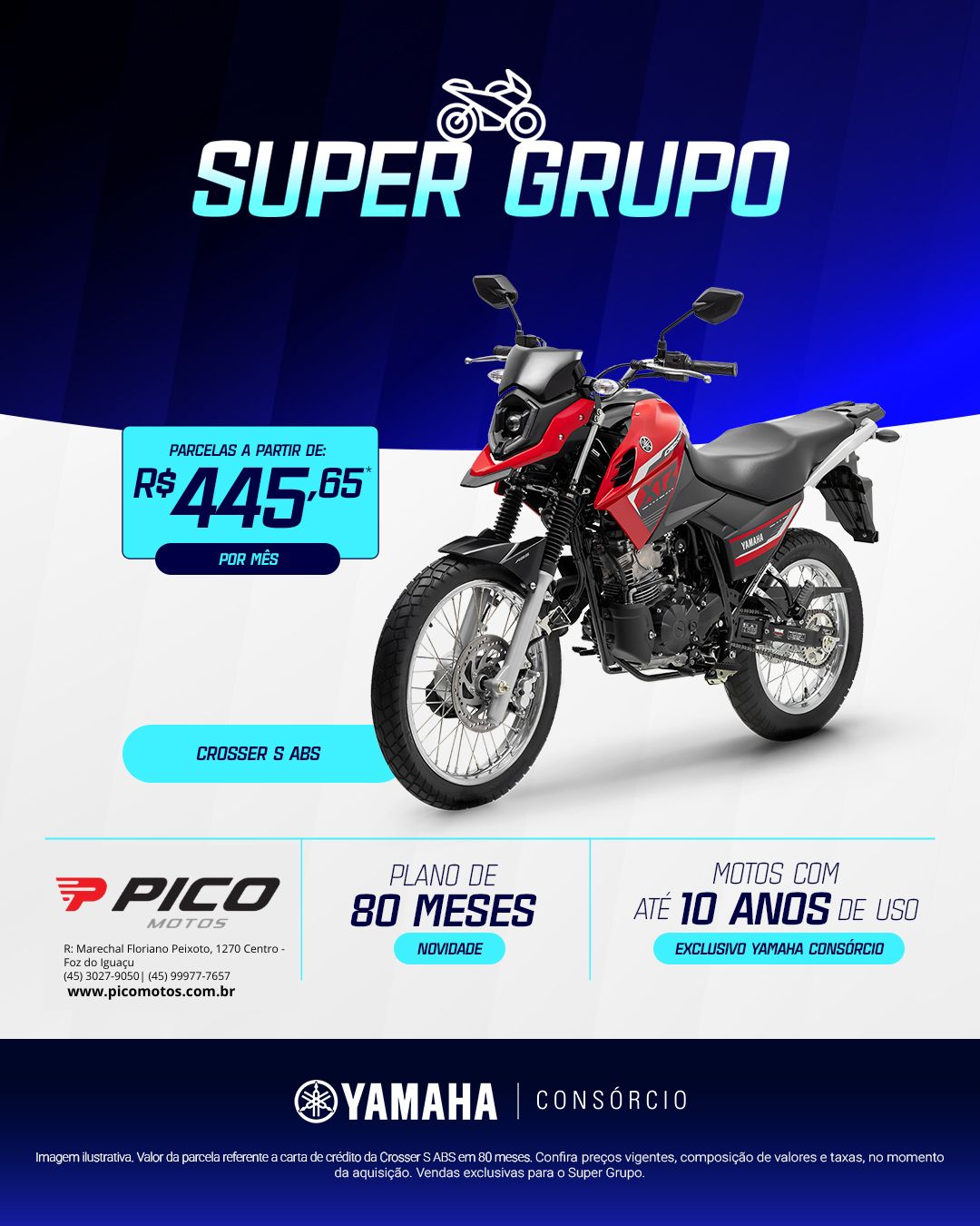 Yamaha Consórcio - Super Grupo