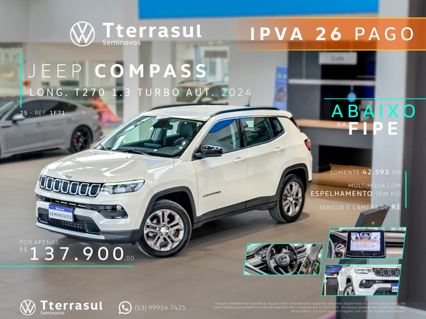 1.3 T270 TURBO FLEX LONGITUDE AT6