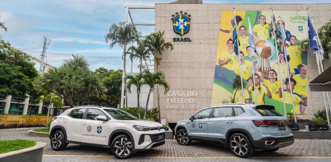 Volkswagen fecha parceria com a CBF e passa a patrocinar as Seleções Brasileiras
