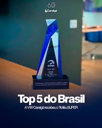 Volkswagen Caraigá conquista Troféu SUPER e se destaca entre as melhores concessionárias do Brasil